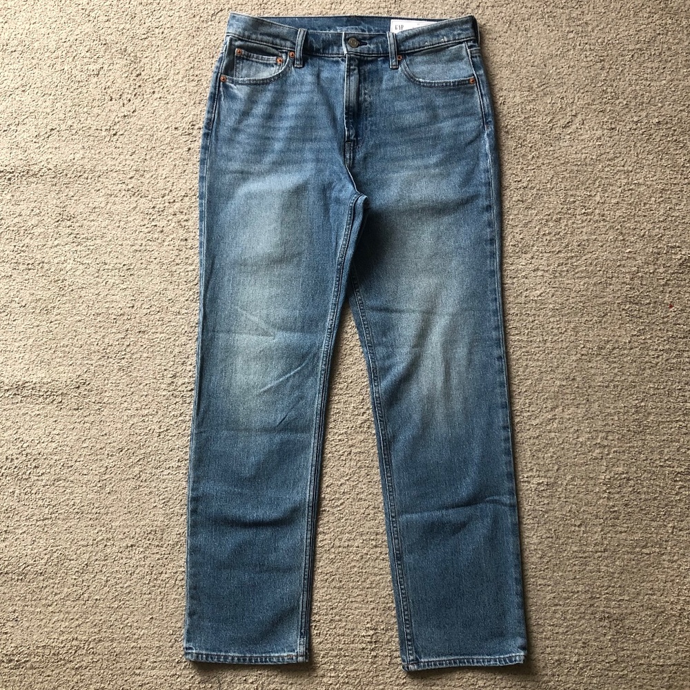Gap- 90s Straight High Rise Jeans.NWOT.
